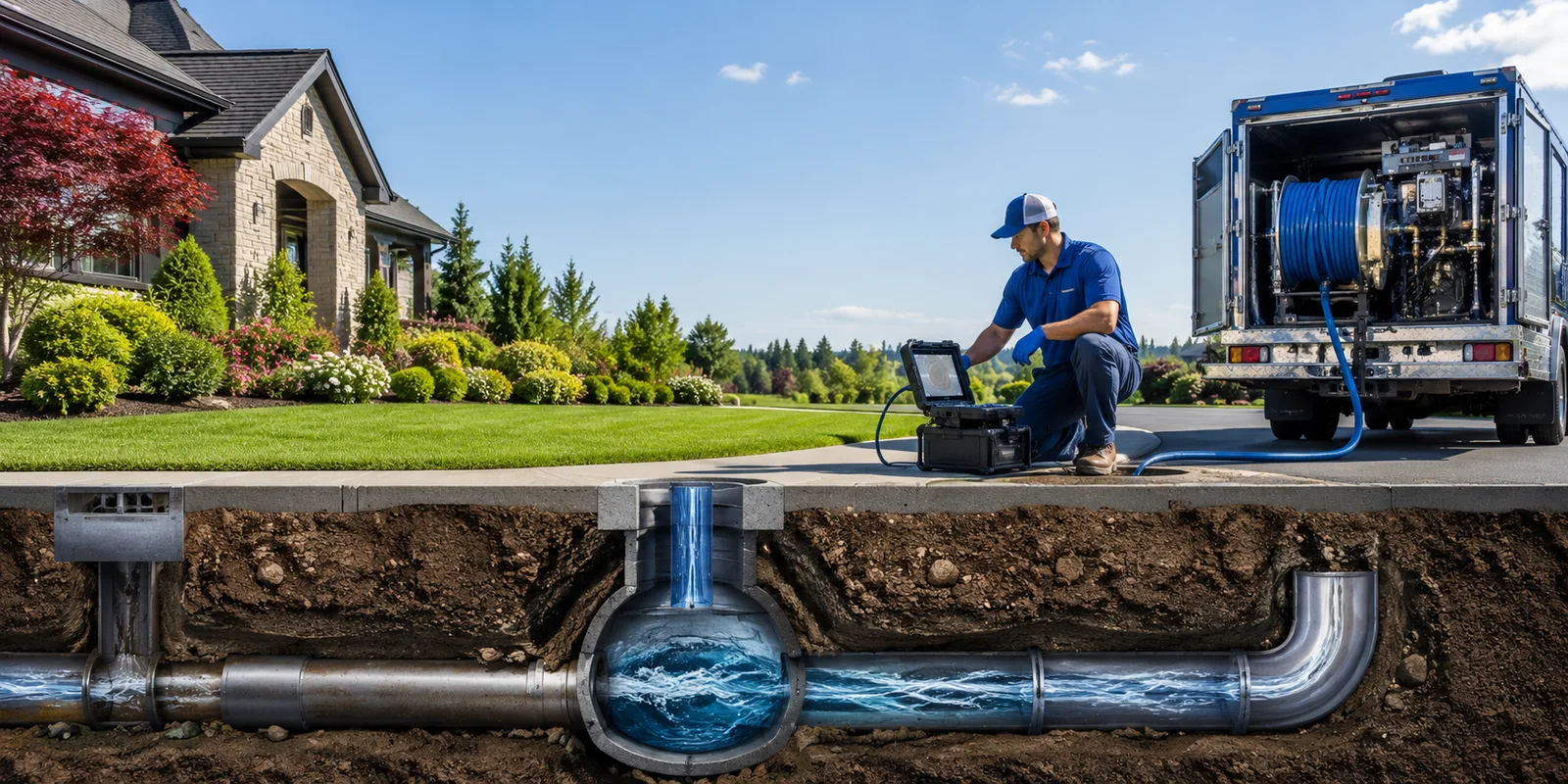 Drainage restoration information for New Germany, MN